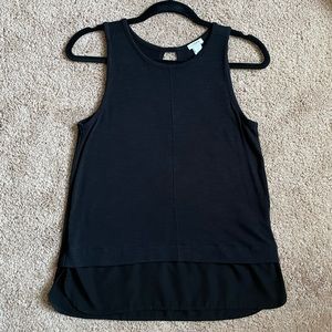 BOGO 🛍️ J Crew Black Sleeveless Top